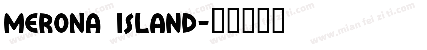 Merona Island字体转换